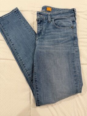 Anthropologie Pilcro and the Letterpress Light Blue Jeans No 28 cotton Spandex